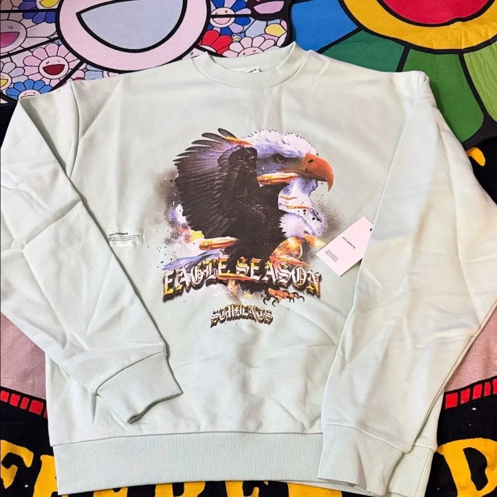 STUDENTS GOLF EAGLE SEASON CREWNECK PEAPOD